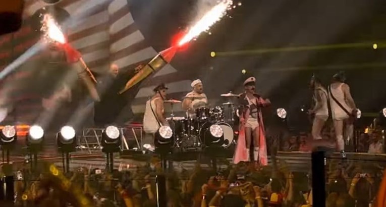 VIDEO Pogledajte atmosferu u publici kad je Let 3 nastupao na Eurosongu