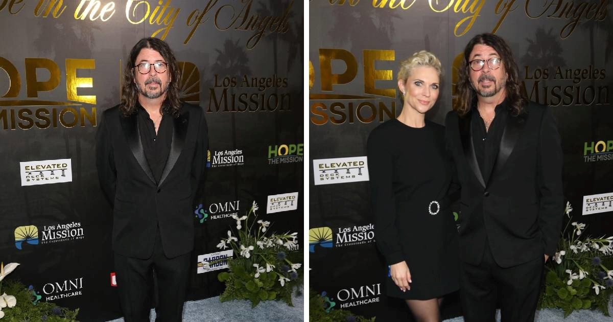 Dave Grohl prvi put pozirao sa suprugom nakon što je dobio dijete s ljubavnicom