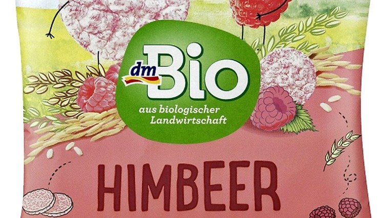 dm iz trgovina povlači rižine krekere s malinom