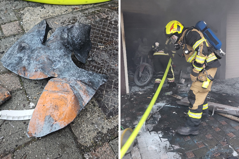 Požar u garaži u Zagrebu krenuo od električnog romobila. Eksplodirala plinska boca