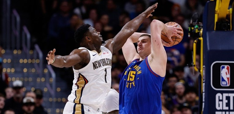 Pogledajte Jokićevo dodavanje kojim je bez gledanja rasparao obranu