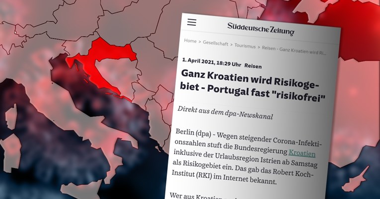Njemački mediji: Hrvatska na crvenoj listi, a Portugal "bez rizika"