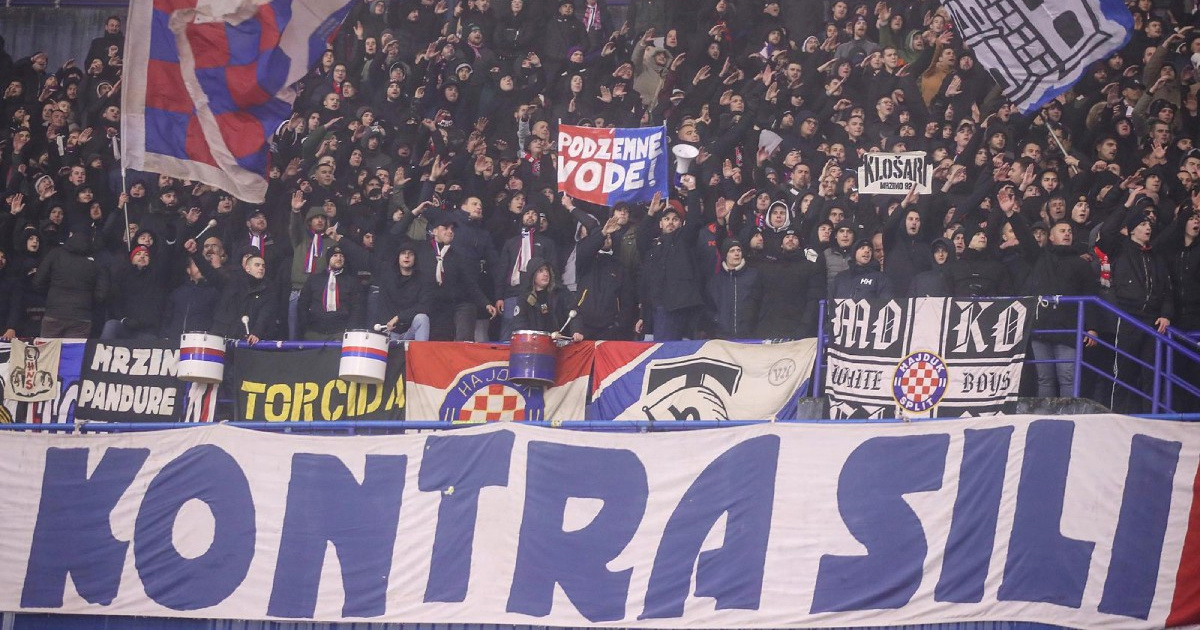 Igrači Hajduka krenuli prema svlačionici. Ovako je reagirala Torcida