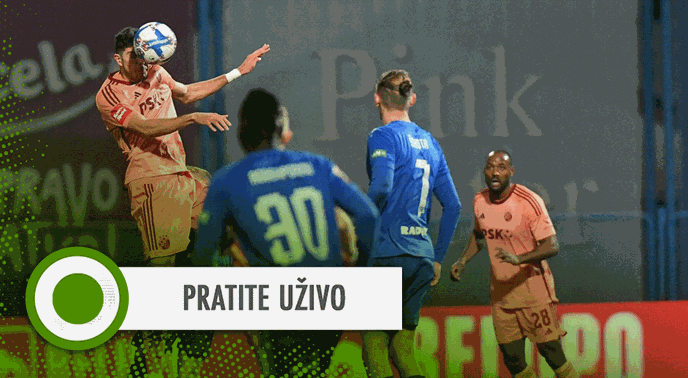 UŽIVO SLAVEN - DINAMO 1:0 Dinamov bivši igrač zabio sjajan gol u 4. minuti