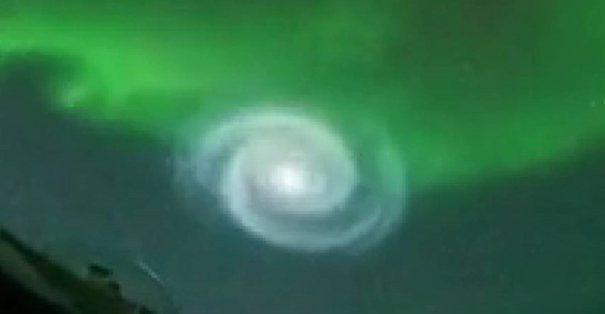 VIDEO Na nebu iznad Aljaske snimljena neobična spirala