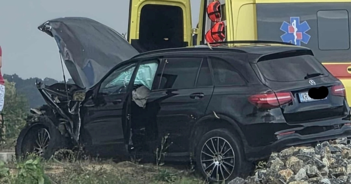 Prometna kod Oroslavja, stigao helikopter. Dvoje ozlijeđenih