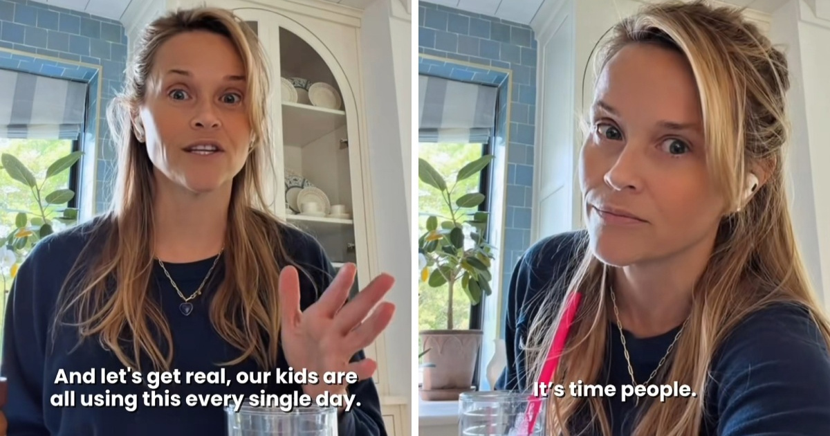 Reese Witherspoon objavila video o AI-ju, pažnju je ukrala njezina kuhinja