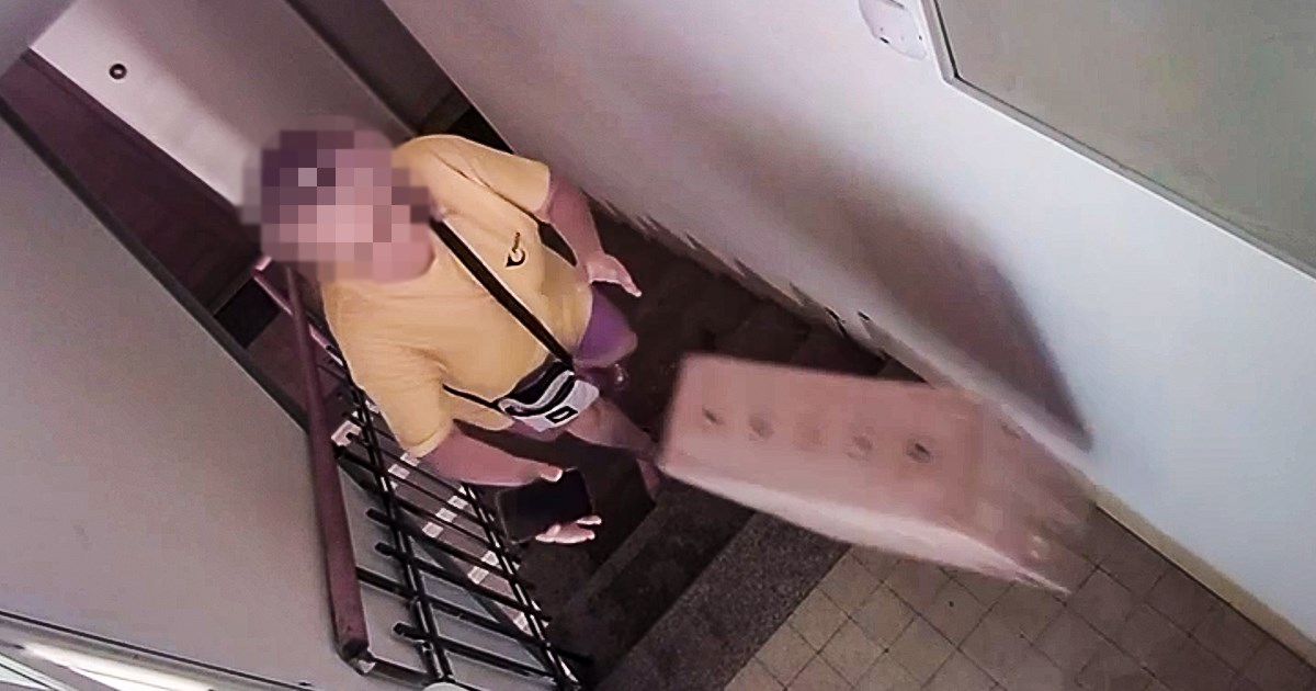 VIDEO Poštarica bacila kutiju sa skupim tabletom pred vrata stana u Zagrebu