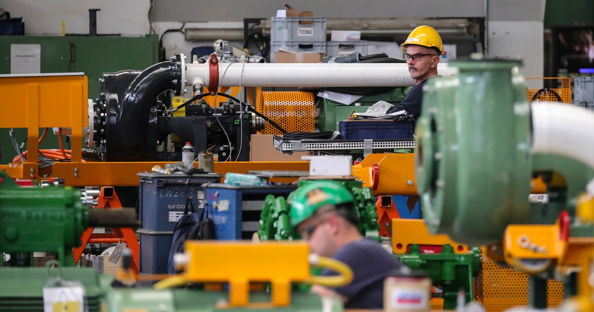 Pala potražnja za njemačkim strojevima