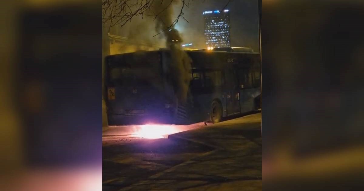 VIDEO Planuo autobus ZET-a na zagrebačkom Glavnom kolodvoru 