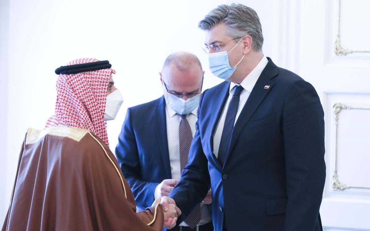 Plenković se sastao sa saudijskim princem: "Hrvatska će otvoriti ambasadu u Rijadu"