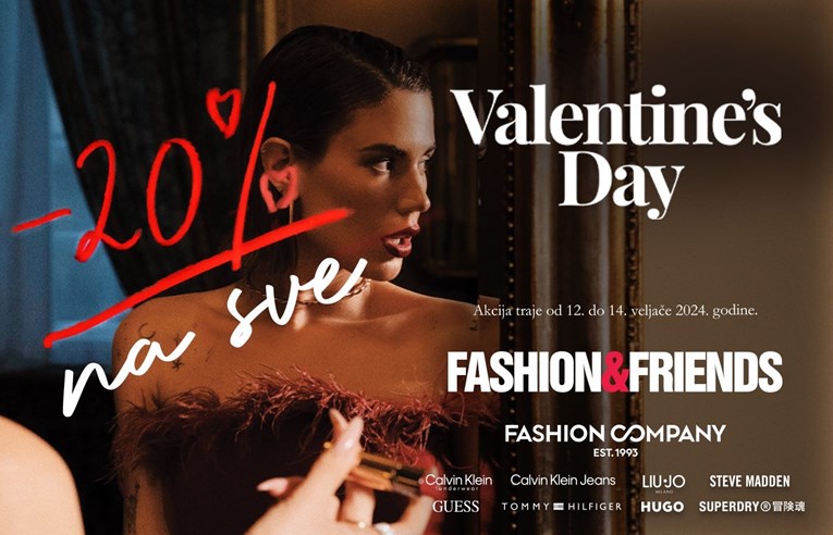 Fashion&Friends i Fashion Company daruju 20% popusta na sve povodom Valentinova