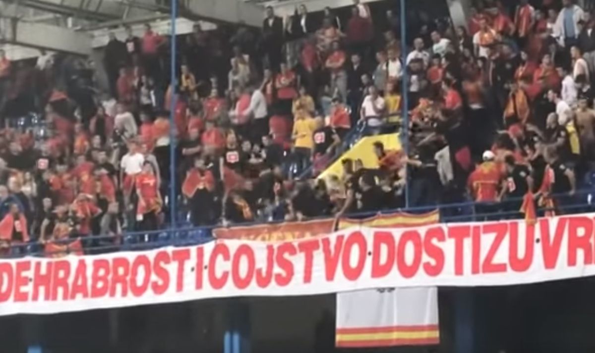 Oglasili se crnogorski navijači o tučnjavi protiv Srbije