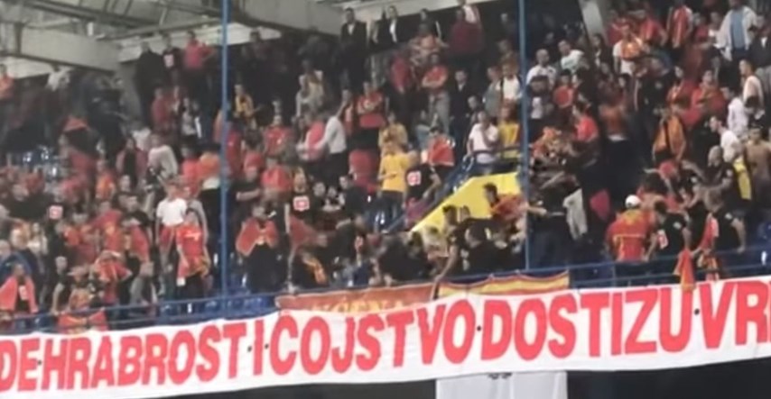 Oglasili se crnogorski navijači o tučnjavi protiv Srbije