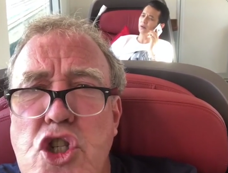 Jeremy Clarkson poludio zbog brbljavog putnika u vlaku