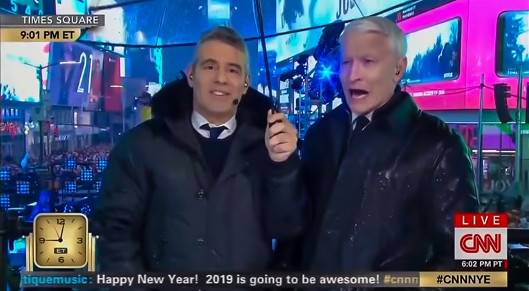 VIDEO CNN-ov novinar pijan vodio prijenos dočeka Nove godine uživo