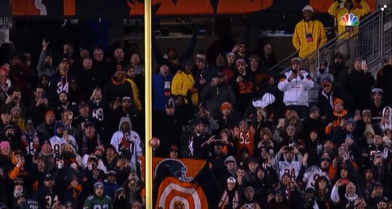 VIDEO Ludilo NFL-a u Chicagu: Dupla stativa izbacila Bearse iz doigravanja