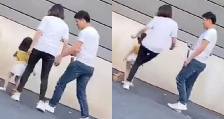 VIDEO Majka nogom udarila kćer nakon što malena nije dobro pozirala fotografu