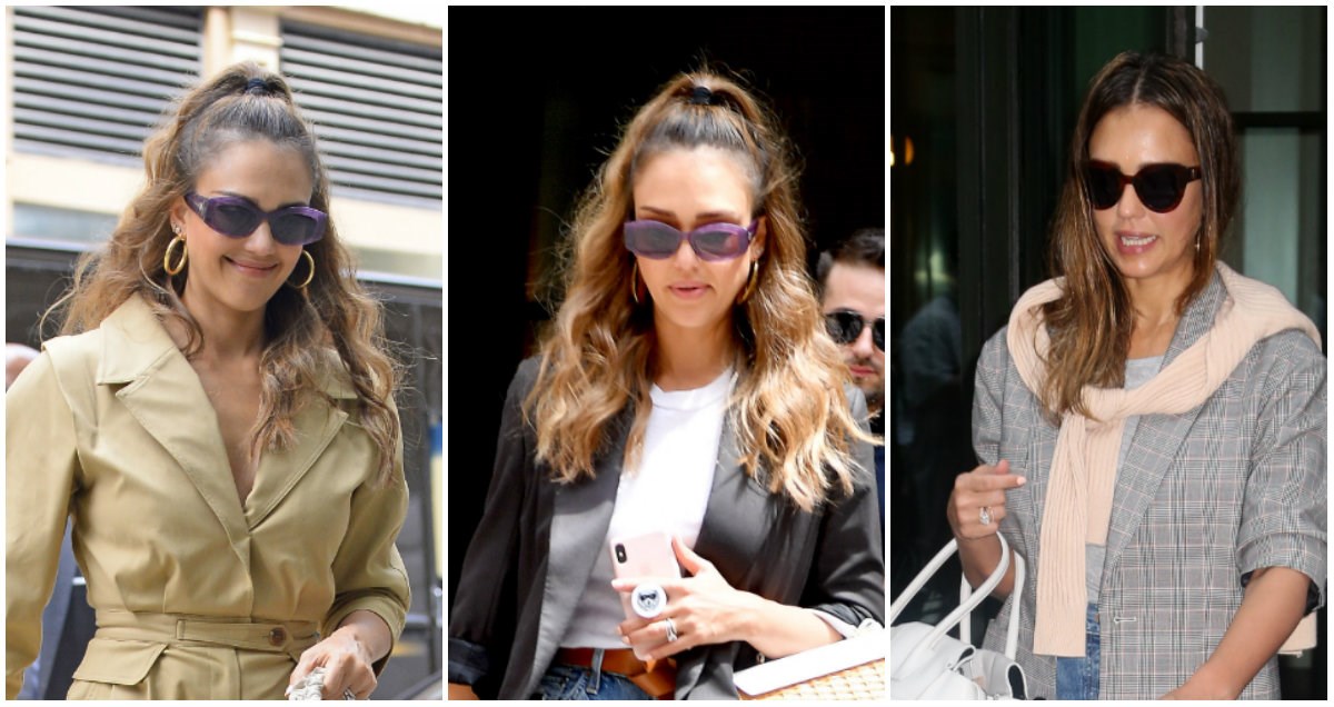 Jessica Alba u jednom danu prošetala u tri savršena outfita