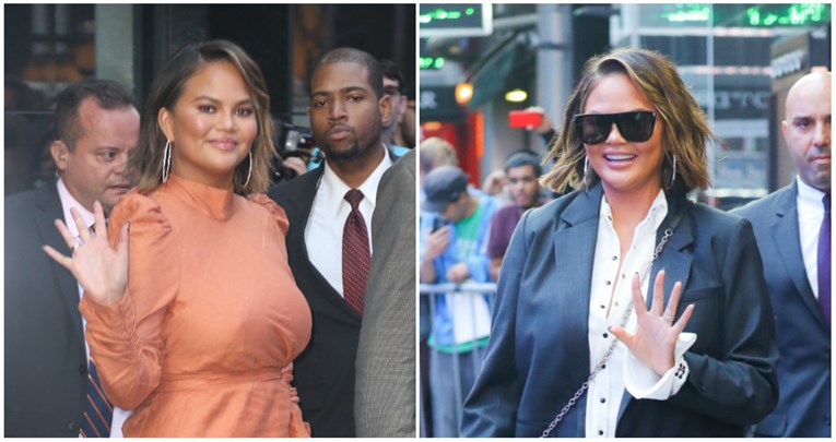 Chrissy Teigen u jednom danu prošetala u dva besprijekorna izdanja za jesen