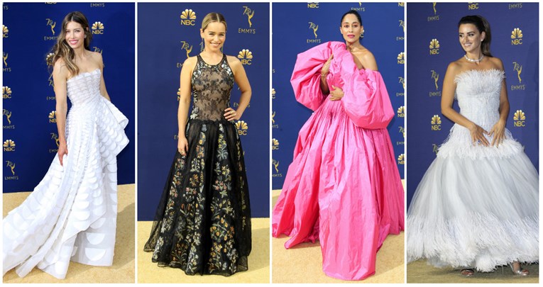 Haljine za bal i puno perja na crvenom tepihu 70. dodjele nagrada Emmy