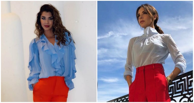 Stilske blizanke: Iva Šarić izgleda kao da ju je obukla Victoria Beckham