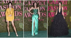 Dodjela modnih nagrada u Milanu vrvjela je sjajno odjevenim supermodelima