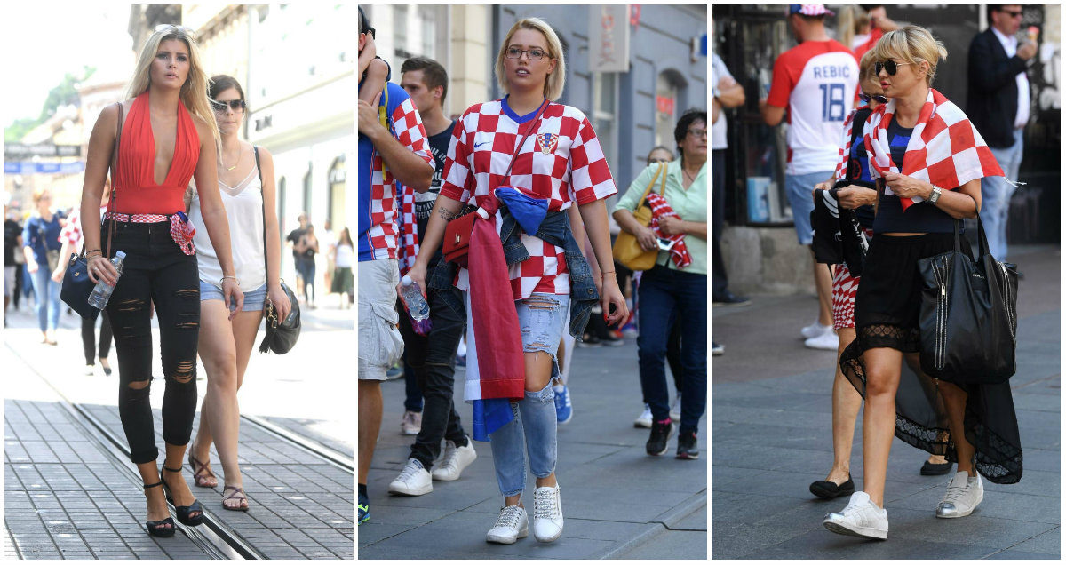 Pogledajte najstajliš kombinacije Hrvatica s dočeka Vatrenih u Zagrebu