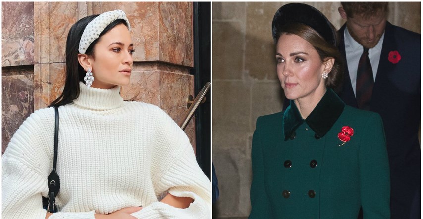 Modne influencerice na čelu s Kate Middleton vraćaju u modu retro ukras za kosu