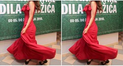 Ista haljina i poza: Domaća glumica utjelovila je popularni emotikon plesačice