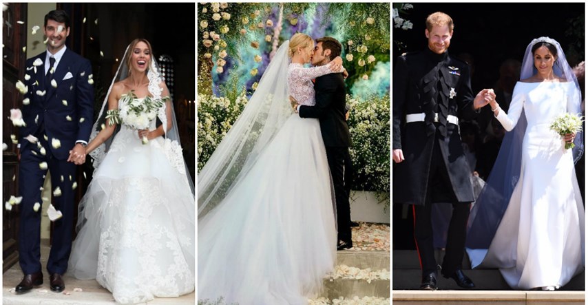 Devet najljepših celebrity vjenčanica u 2018. godini (i jedno odijelo)