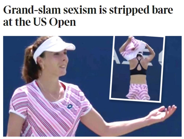 "Grand Slam seksizam razotkriven na US Openu"