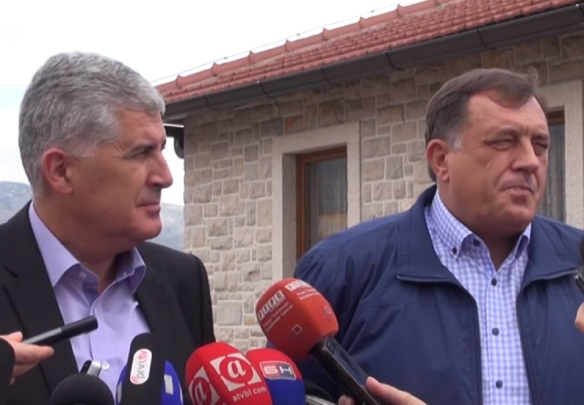 Čović, Izetbegović i Dodik u BiH otvorili pregovore o koaliciji