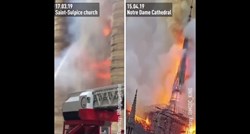 Prošli mjesec gorjela je i druga najveća crkva u Parizu. Požar je bio podmetnut