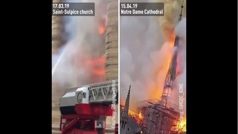 Prošli mjesec gorjela je i druga najveća crkva u Parizu. Požar je bio podmetnut