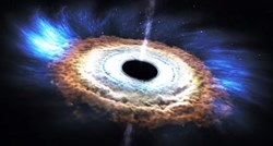 Znanstvenici prvi put ikada vidjeli kako crna rupa guta zvijezdu