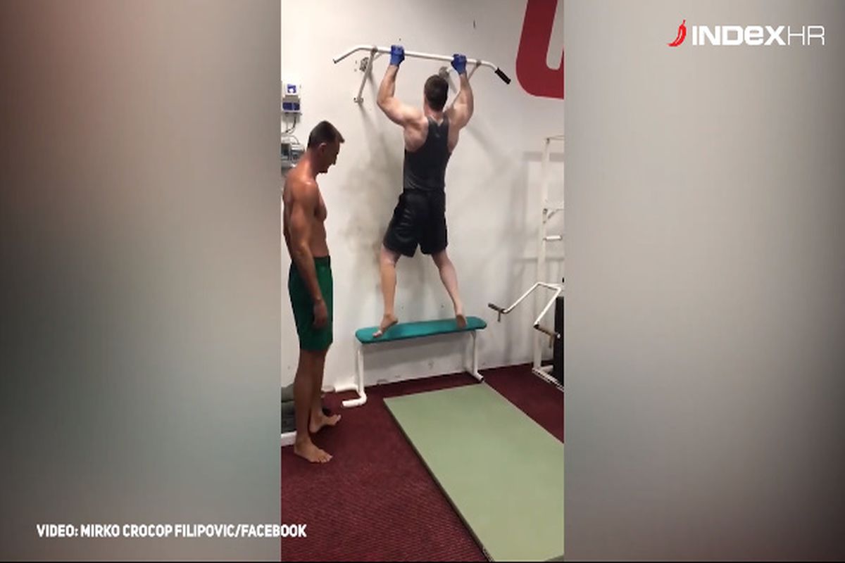 Pogledajte kako Cro Cop trenira niti mjesec dana nakon brutalne ozljede