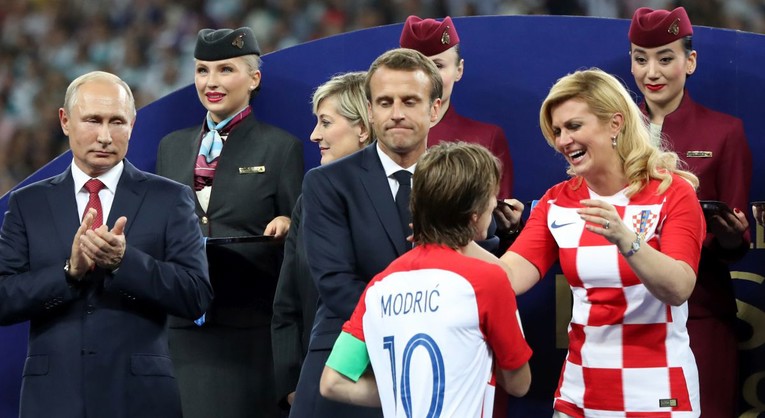 Macron: Vrlo sam ponosan i na hrvatski tim koji igra veličanstven nogomet