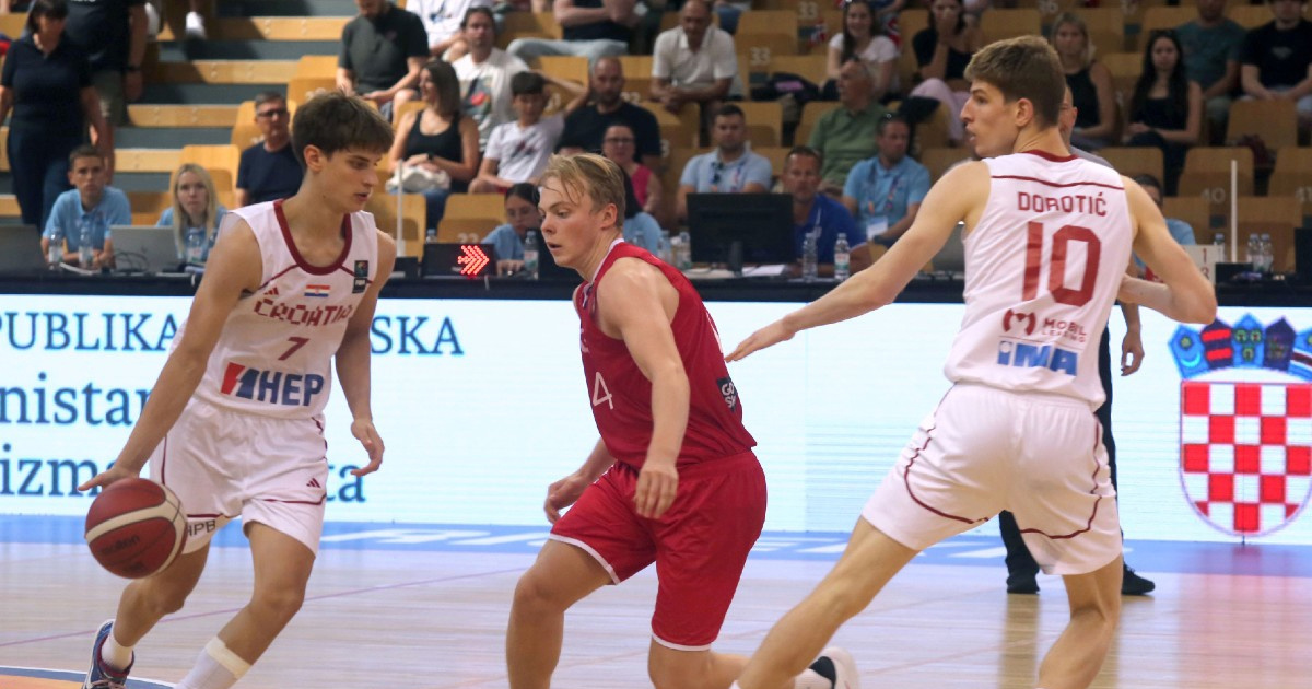 Hrvatski košarkaši razbili Norvešku s 47 razlike na U-18 Euru