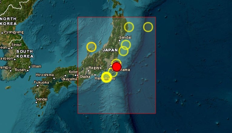 Japan pogodio potres magnitude 6.2