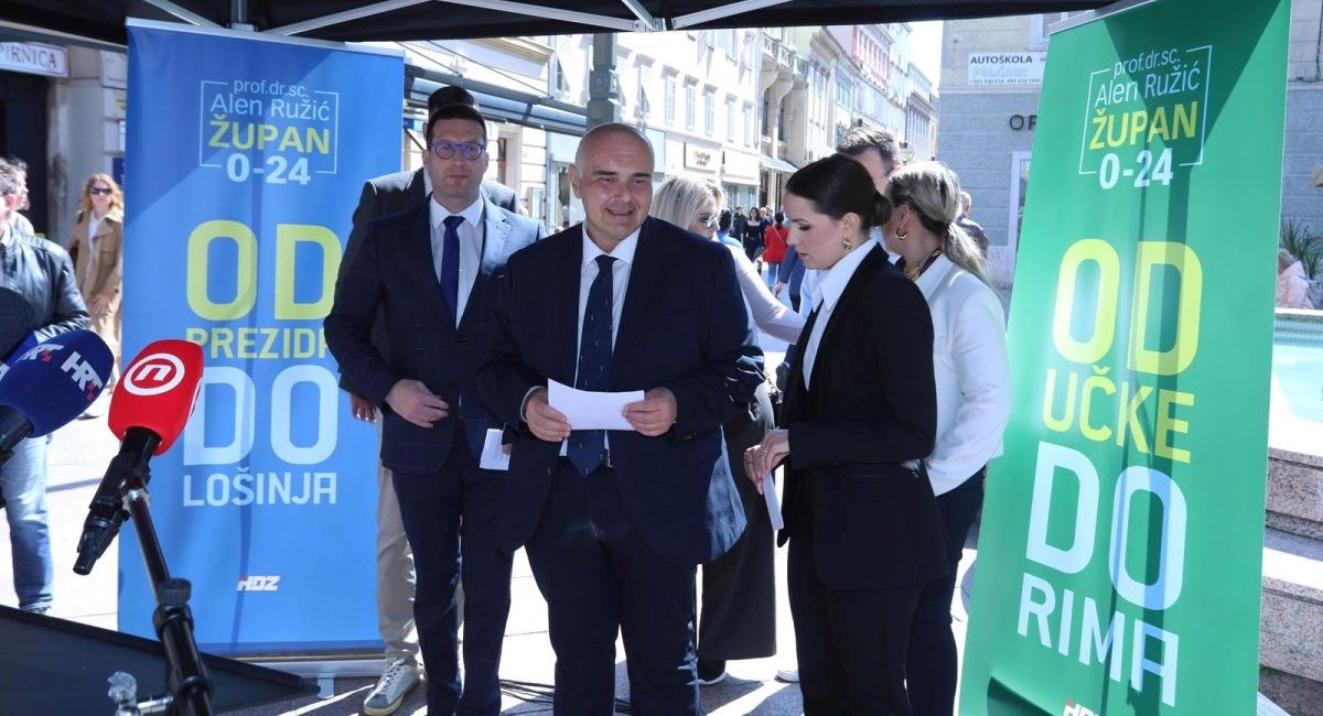 HDZ-ov kandidat za župana Primorsko-goranske predao 8300 potpisa. Butković: Vole ga