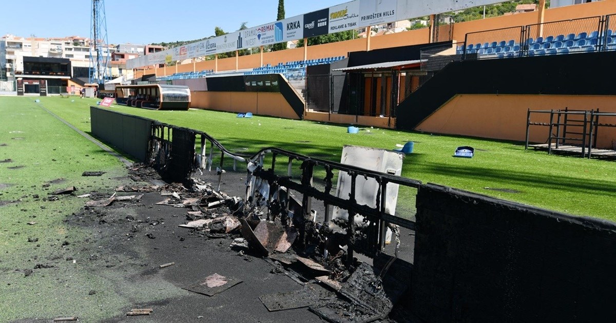 Ovako izgleda Šubićevac dan nakon divljanja Torcide