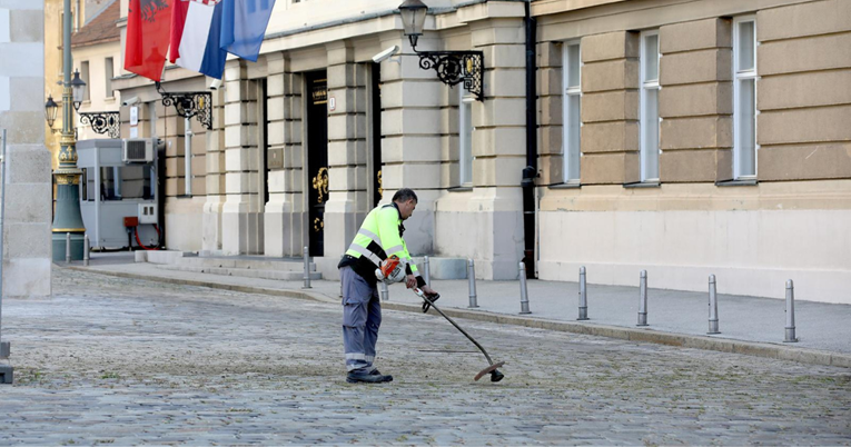 FOTO Nakon ovih fotografija s Markovog trga ne možete reći da se u Zagrebu ne kosi