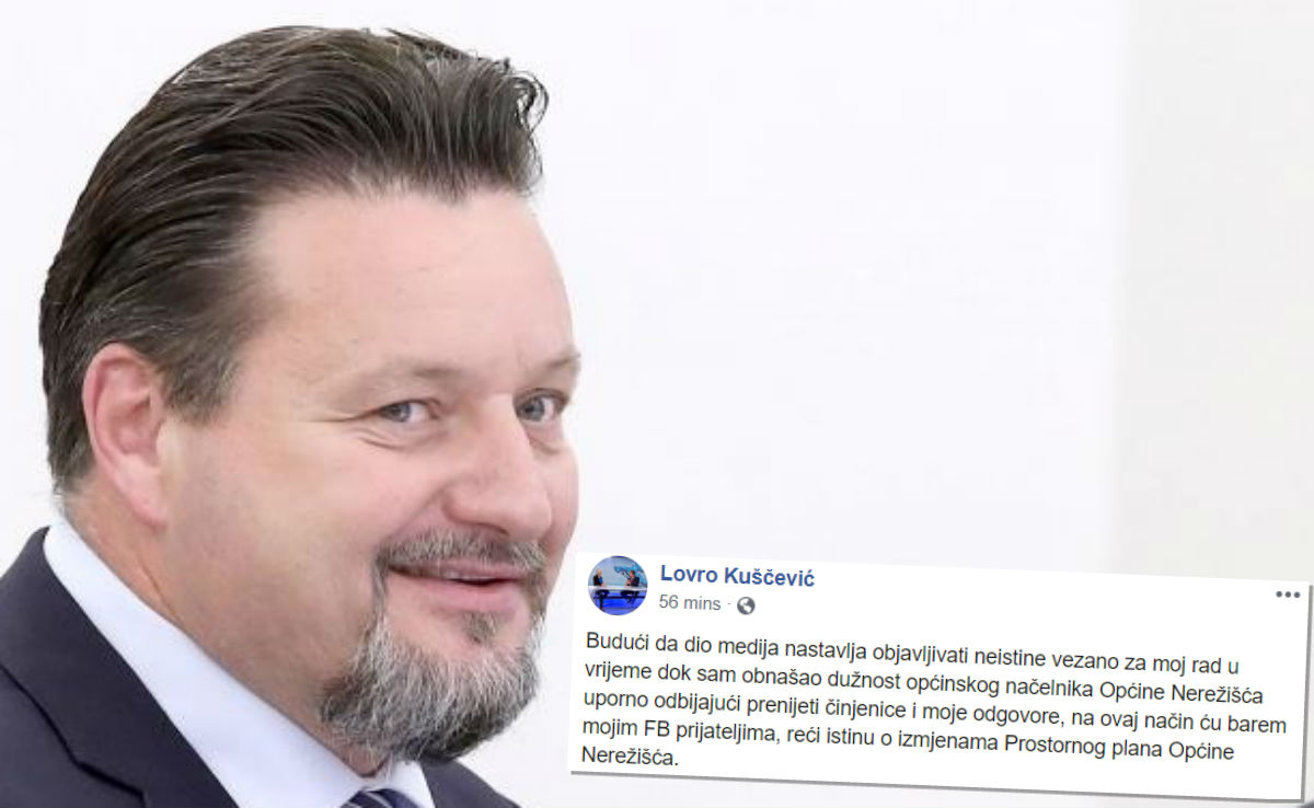 Kuščević se sad brani na Fejsu: "Sve bih napravio isto"