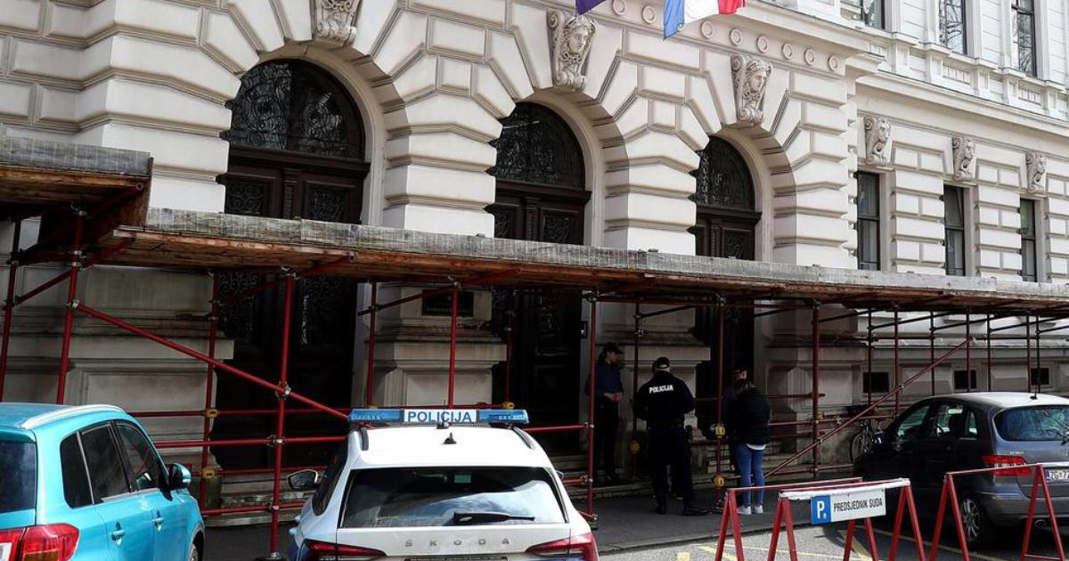 Dojava o bombi na Županijskom sudu u Zagrebu bila je lažna