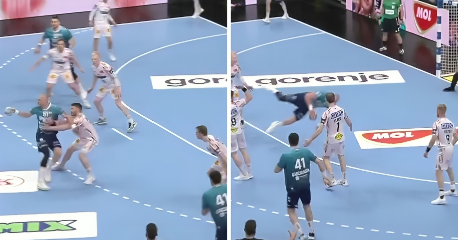 VIDEO Čudesan potez Slovenca u Ligi prvaka. EHF: Je li ovo gol godine?