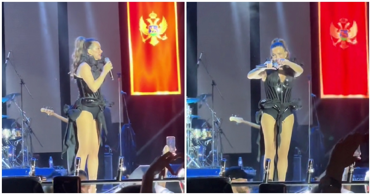 Severina poručila na koncertu u Crnoj Gori: Gdje god dođem, smatraju me svojom