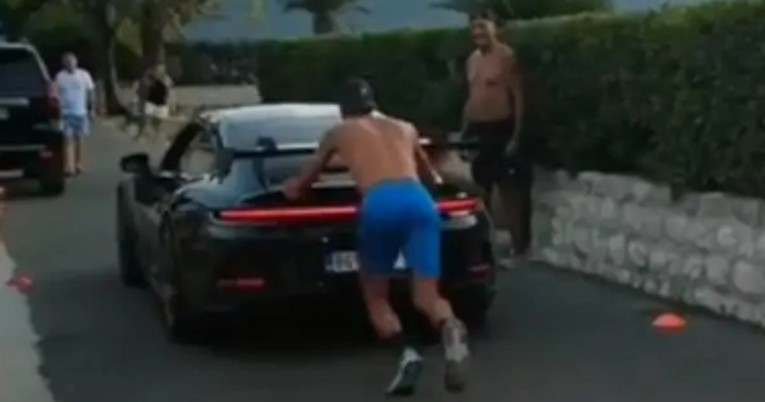 VIDEO Đoković na treningu gura automobil od milijun kuna