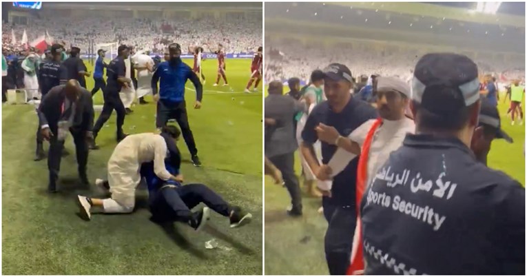 VIDEO Skandal na utakmici kvalifikacija za SP. Potukli se navijači i igrači