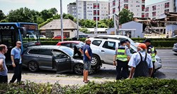 FOTO I VIDEO Lančani sudar u Zagrebu. ZET-ov bus pokosio šest vozila